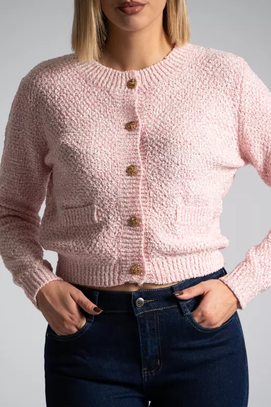 Knitted Cardigan Melange