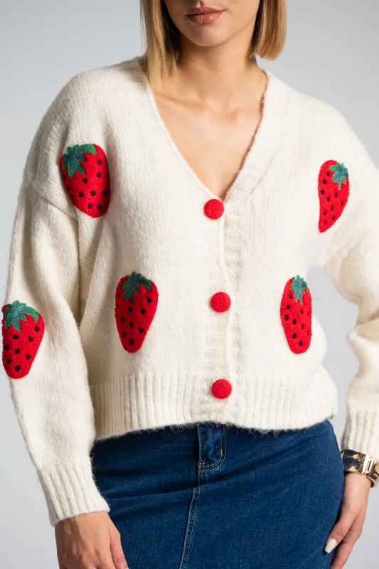 Cardigan Strawberry