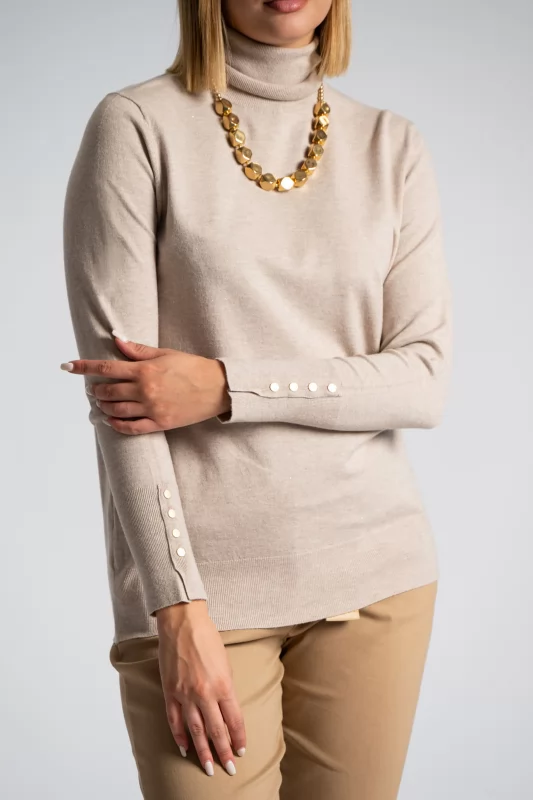 Turtleneck Thin Gold Thread