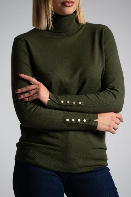 Turtleneck Thin Gold Thread