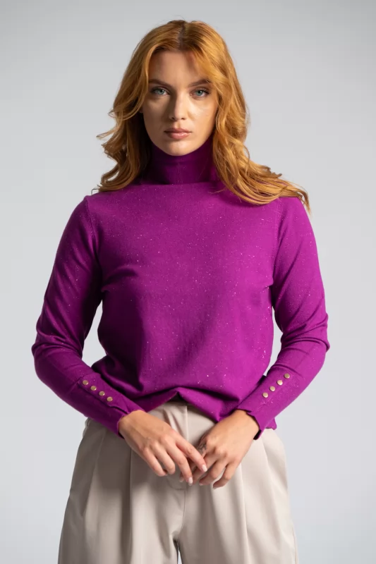 Turtleneck Thin Gold Thread