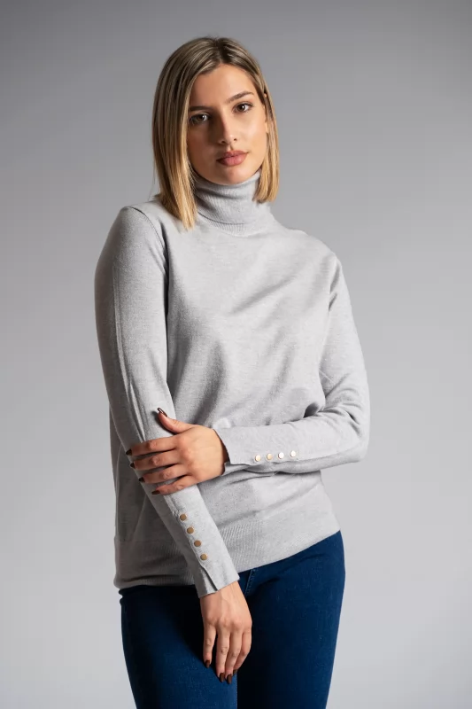 Turtleneck Thin Gold Thread